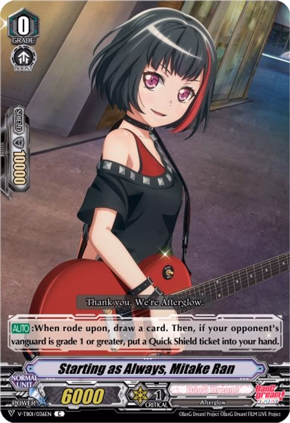 Starting as Always, Mitake Ran - C (V-TB01/036EN)