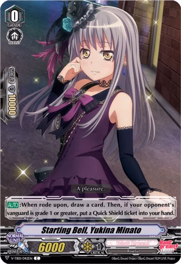 Starting Bell, Yukina Minato - C (V-TB01/042EN)
