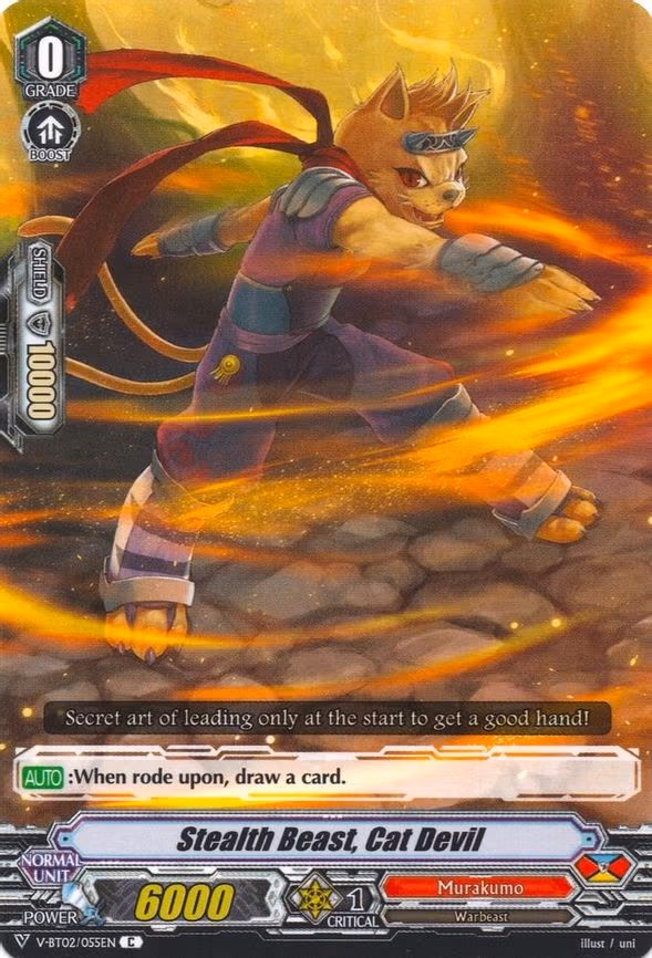 Stealth Beast, Cat Devil - C (V-BT02/055EN)