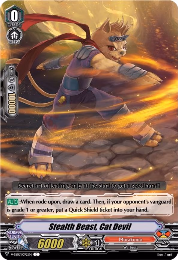 Stealth Beast, Cat Devil - C (V-SS03/092EN)