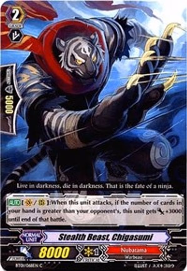 Stealth Beast, Chigasumi - C (BT01/068EN)