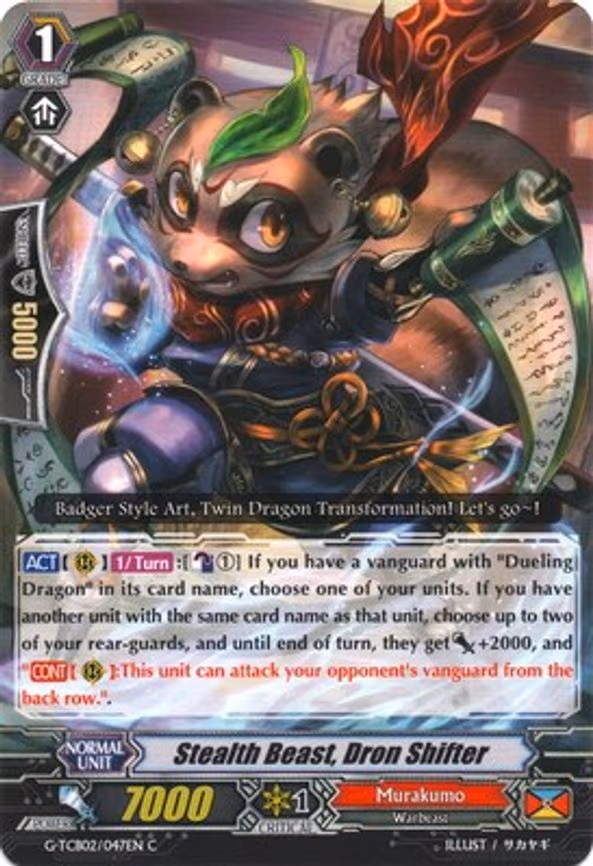 Stealth Beast, Dron Shifter - C (G-TCB02/047EN)