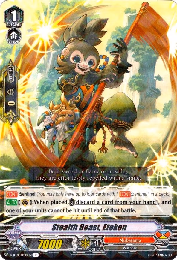 Stealth Beast, Etekon - R (V-BT03/038EN)