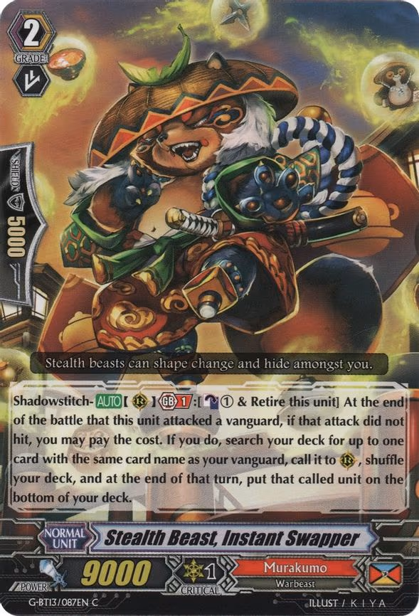 Stealth Beast, Instant Swapper - C (G-BT13/087EN)
