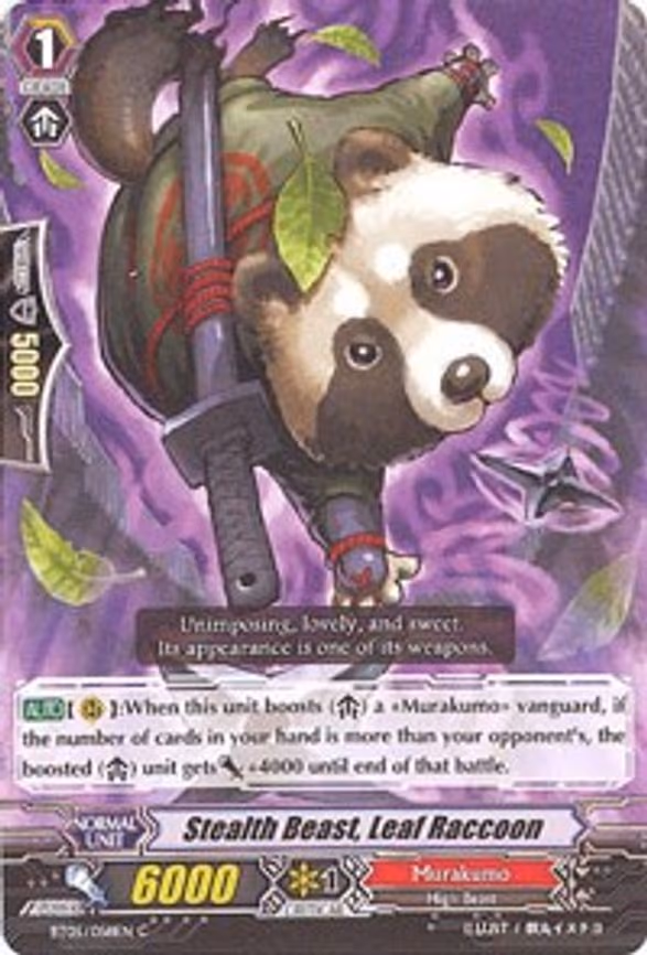 Stealth Beast, Leaf Raccoon - C (BT05/058EN)