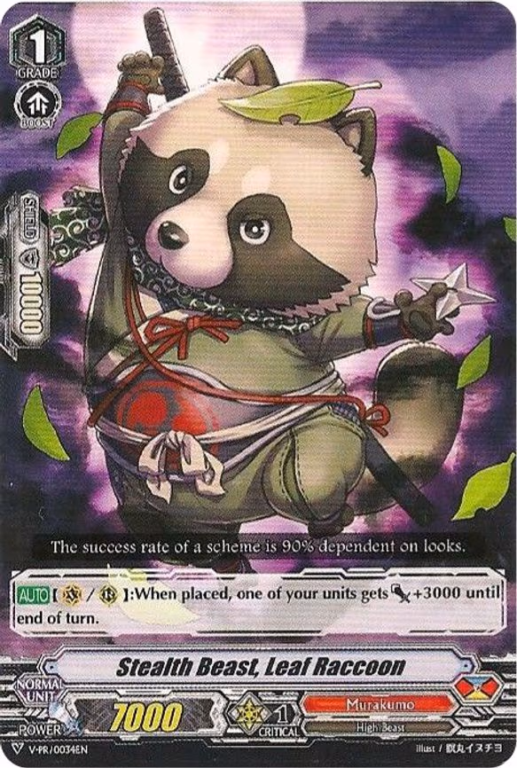 Stealth Beast, Leaf Raccoon - PR (V-PR/0034EN)