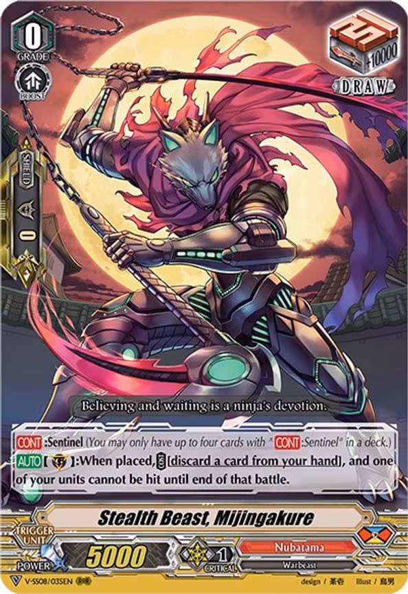 Stealth Beast, Mijingakure - RRR (V-SS08/035EN)