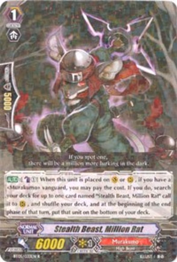 Stealth Beast, Million Rat - R (BT05/033EN)