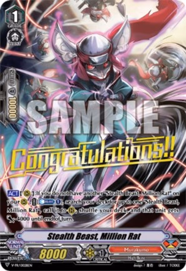 Stealth Beast, Million Rat - PR (V-PR/0028EN)