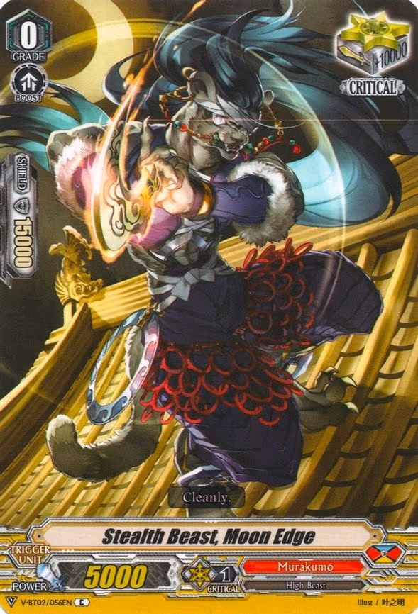 Stealth Beast, Moon Edge - C (V-BT02/056EN)