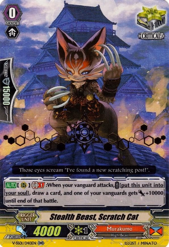 Stealth Beast, Scratch Cat - RR (V-SS01/040EN)