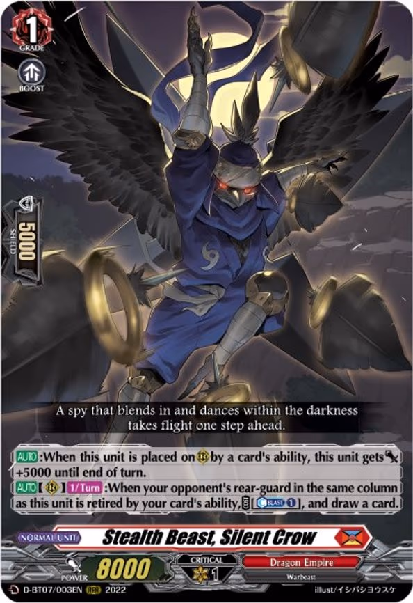 Stealth Beast, Silent Crow - RRR (D-BT07/003EN)