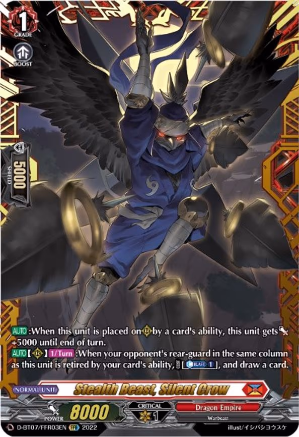 Stealth Beast, Silent Crow - FFR (D-BT07/FFR03EN)