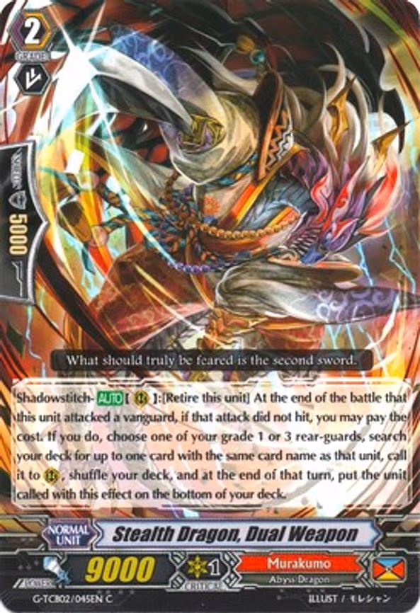 Stealth Dragon, Dual Weapon - C (G-TCB02/045EN)