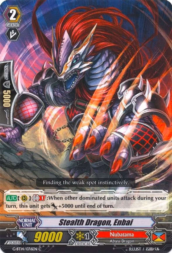 Stealth Dragon, Enbai - C (G-BT14/076EN)