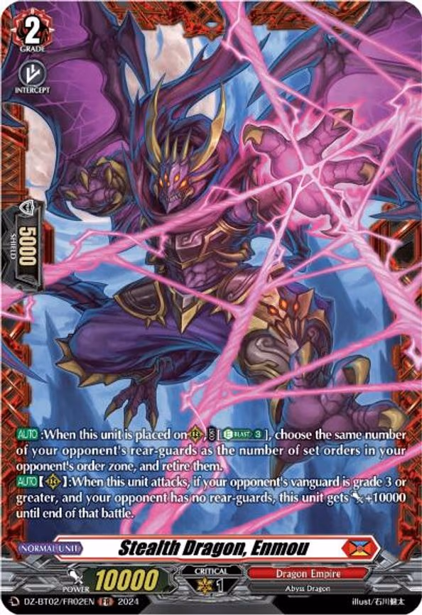 Stealth Dragon, Enmou - FR (DZ-BT02/FR02EN)