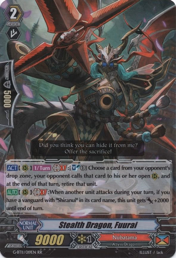 Stealth Dragon, Fuurai