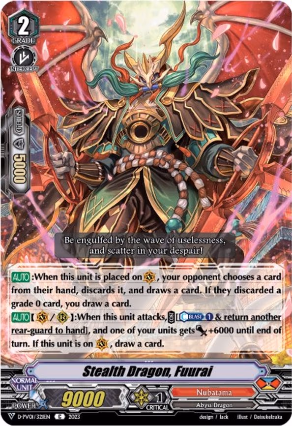 Stealth Dragon, Fuurai