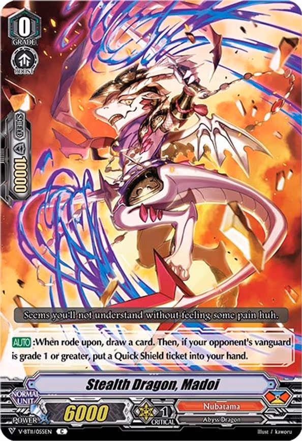 Stealth Dragon, Madoi