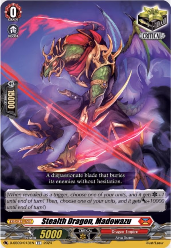 Stealth Dragon, Madowazu