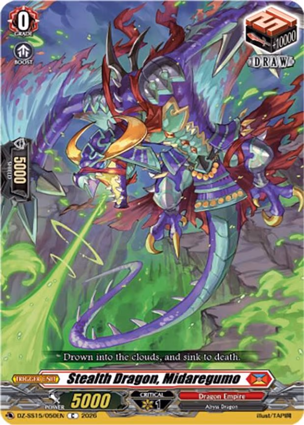 Stealth Dragon, Midaregumo - C (DZ-SS15/050EN)