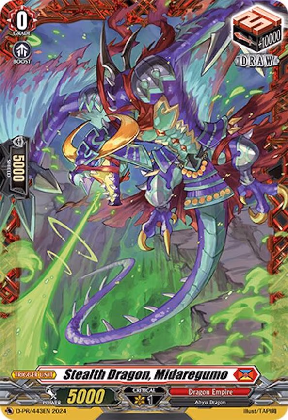 Stealth Dragon, Midaregumo