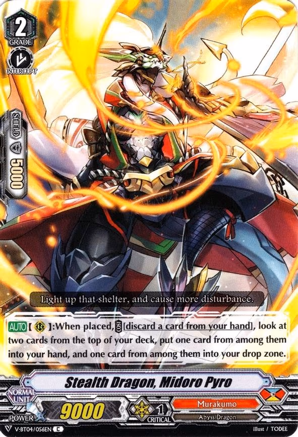 Stealth Dragon, Midoro Pyro - C (V-BT04/056EN)