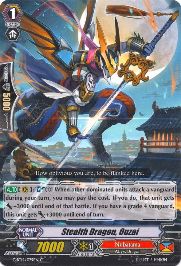 Stealth Dragon, Ouzai - C (G-BT14/079EN)