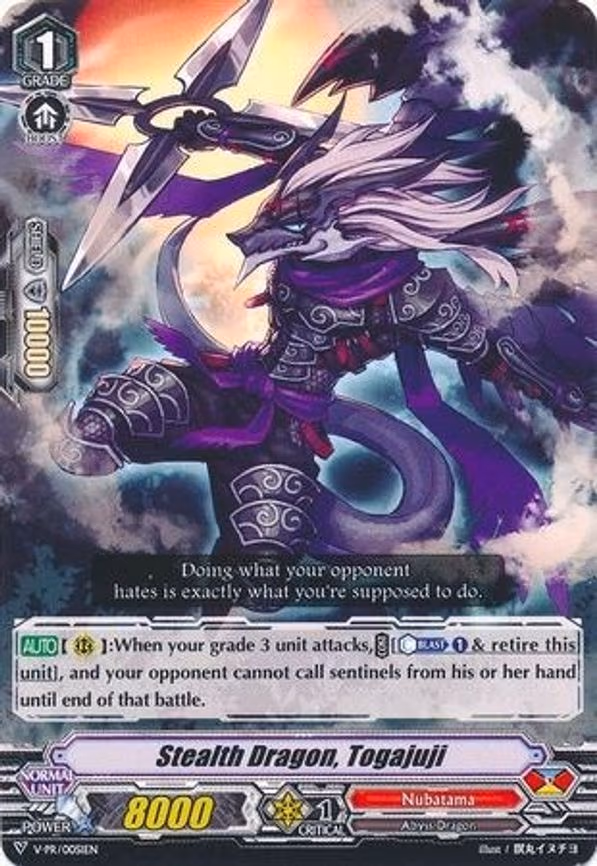 Stealth Dragon, Togajuji - PR (V-PR/0051EN)