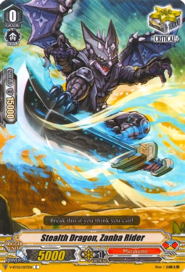 Stealth Dragon, Zanba Rider - C (V-BT02/057EN)