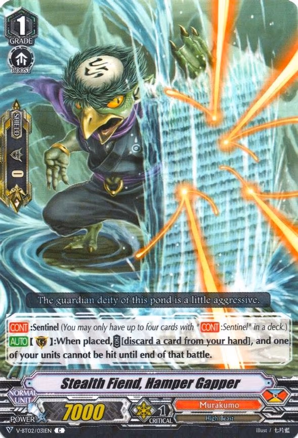 Stealth Fiend, Hamper Gapper - C (V-BT02/031EN)