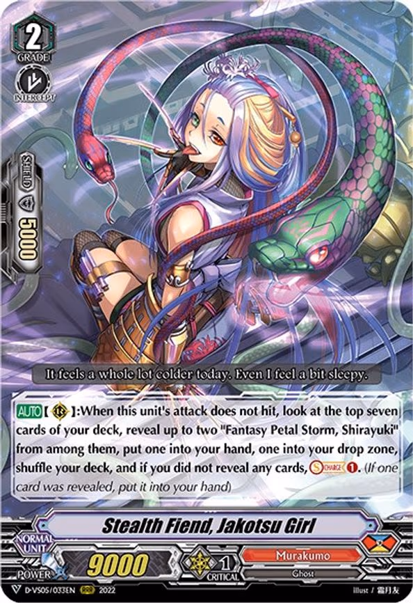 Stealth Fiend, Jakotsu Girl - RRR (D-VS05/033EN)
