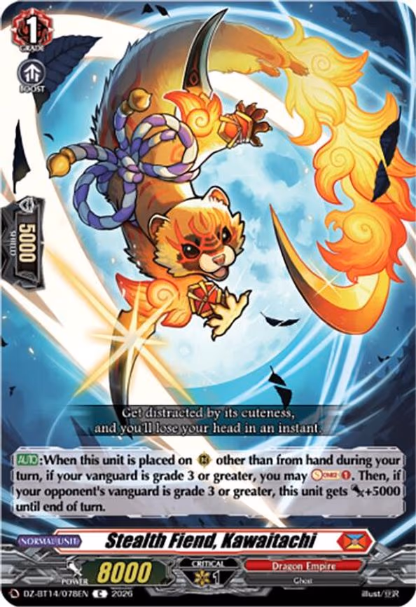 Stealth Fiend, Kawaitachi - C (DZ-BT14/078EN)