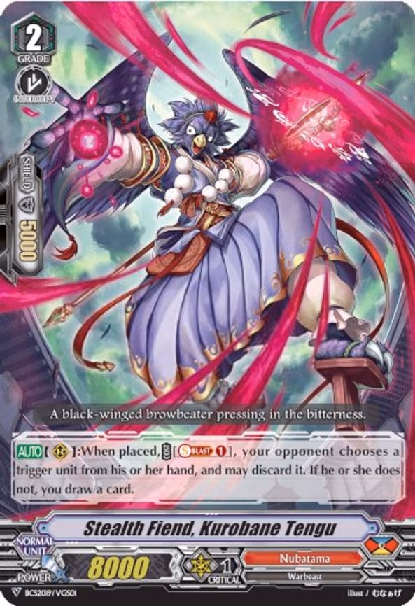 Stealth Fiend, Kurobane Tengu - PR (BCS2019/VGS01)