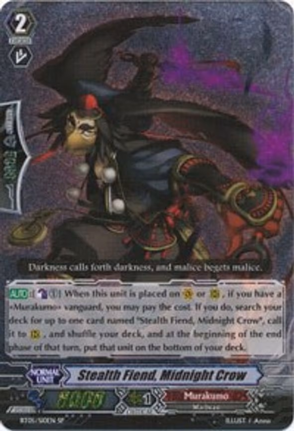 Stealth Fiend, Midnight Crow - SP (BT05/S10EN)