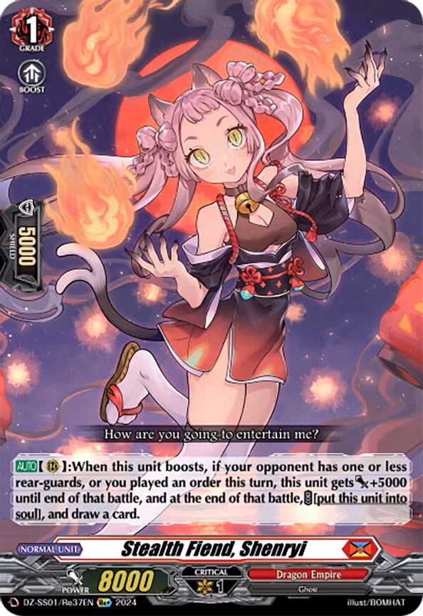 Stealth Fiend, Shenryi