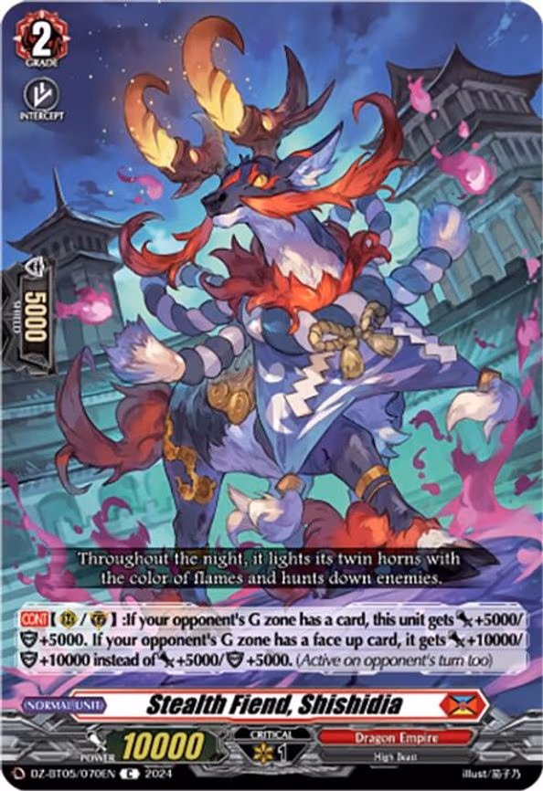 Stealth Fiend, Shishidia - C (DZ-BT05/070EN)