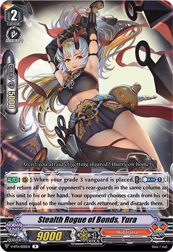 Stealth Rogue of Bonds, Yura - R (V-BT11/030EN)