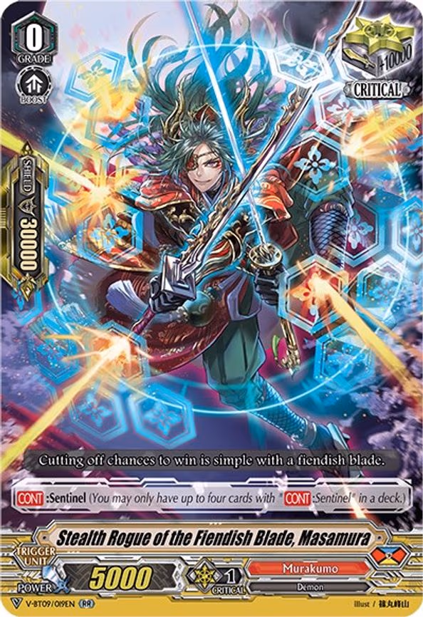 Stealth Rogue of the Fiendish Blade, Masamura - RR (V-BT09/019EN)
