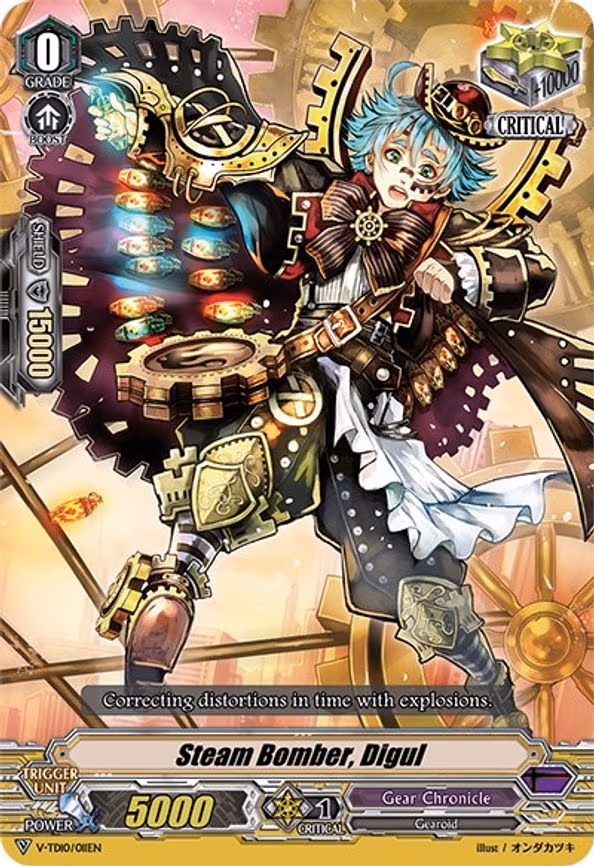 Steam Bomber, Digul