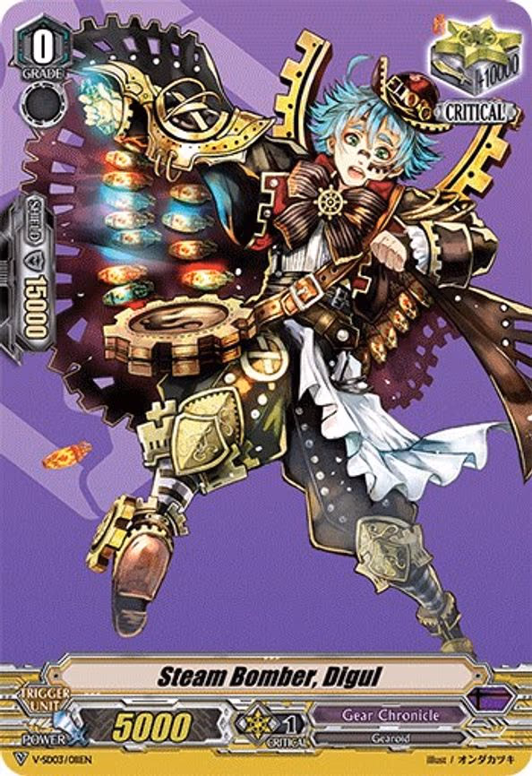 Steam Bomber, Digul