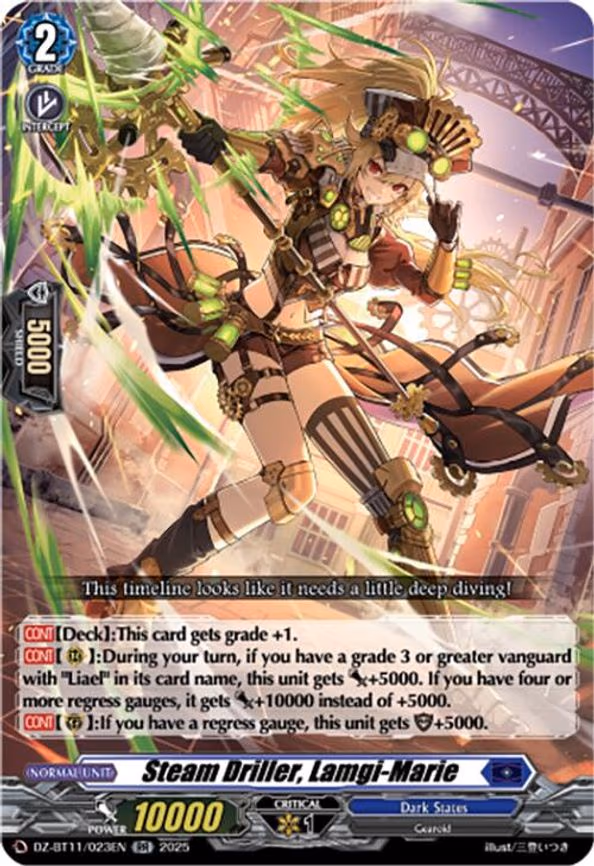 Steam Driller, Lamgi-Marie - RR (DZ-BT11/023EN)