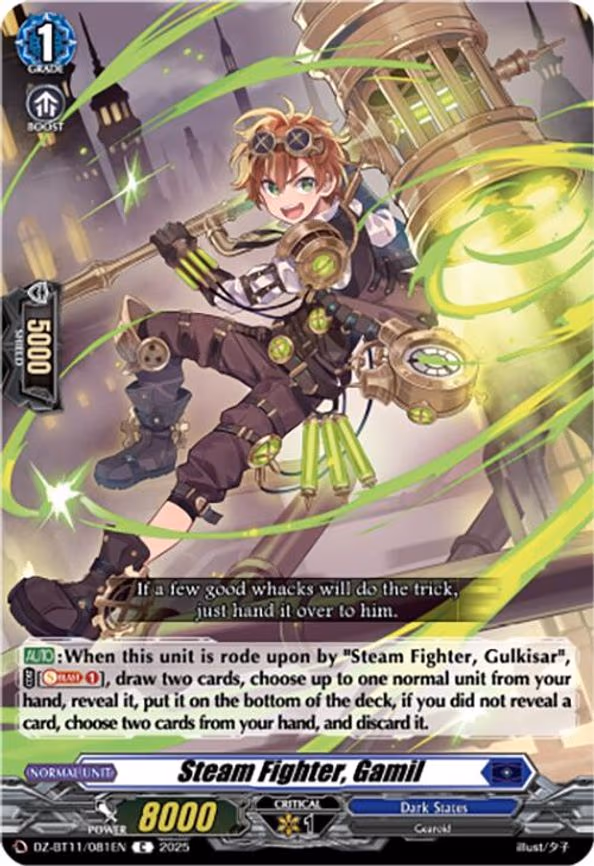 Steam Fighter, Gamil - C (DZ-BT11/081EN)