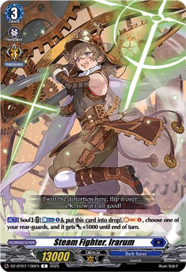 Steam Fighter, Irarum - C (DZ-BT07/106EN)