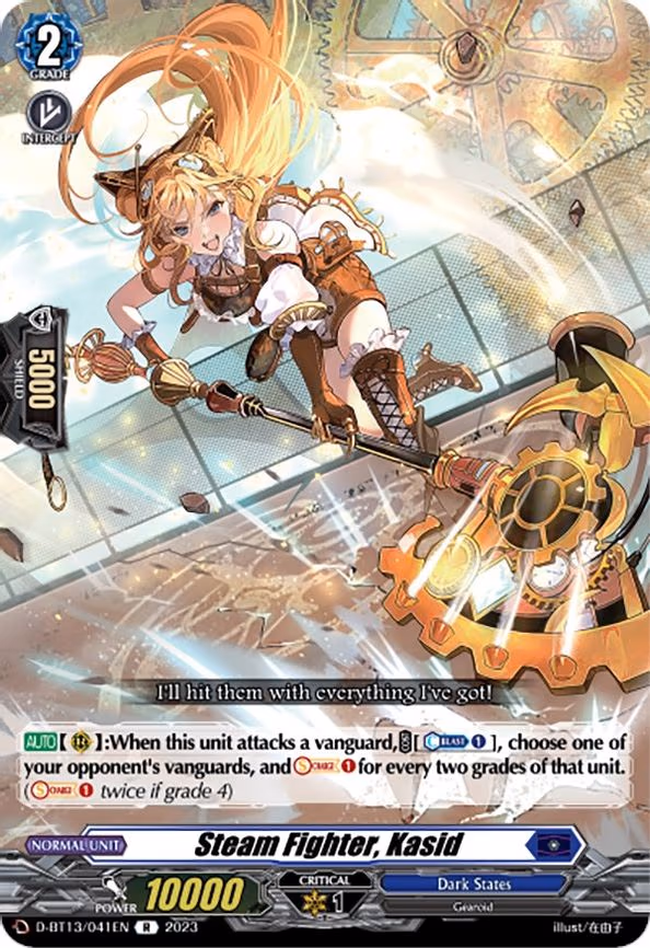 Steam Fighter, Kasid - R (D-BT13/041EN)