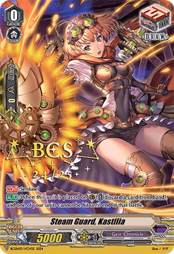 Steam Guard, Kastilia