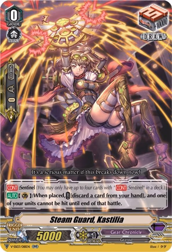 Steam Guard, Kastilia