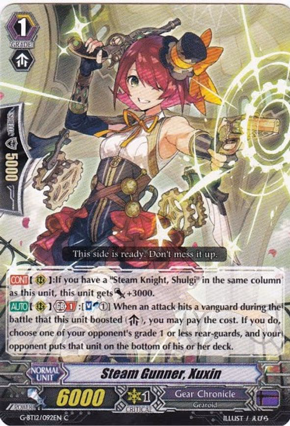 Steam Gunner, Xuxin - C (G-BT12/092EN)