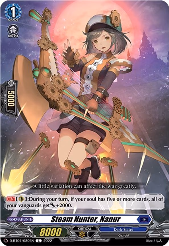 Steam Hunter, Nanur - C (D-BT04/080EN)
