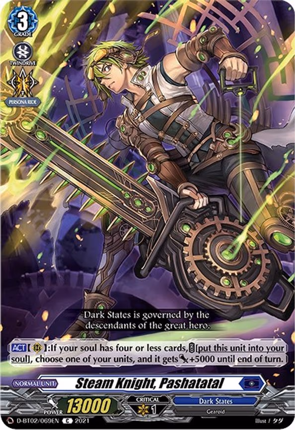 Steam Knight, Pashatatal - C (D-BT02/069EN)